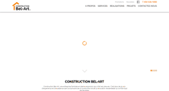 Desktop Screenshot of constructionbel-art.com