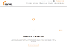 Tablet Screenshot of constructionbel-art.com